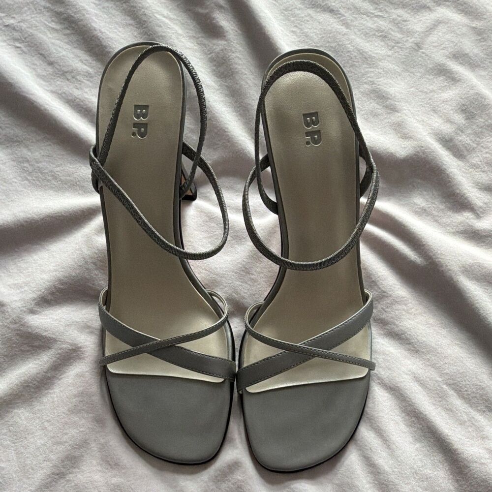 BP Silver Gray Heels
